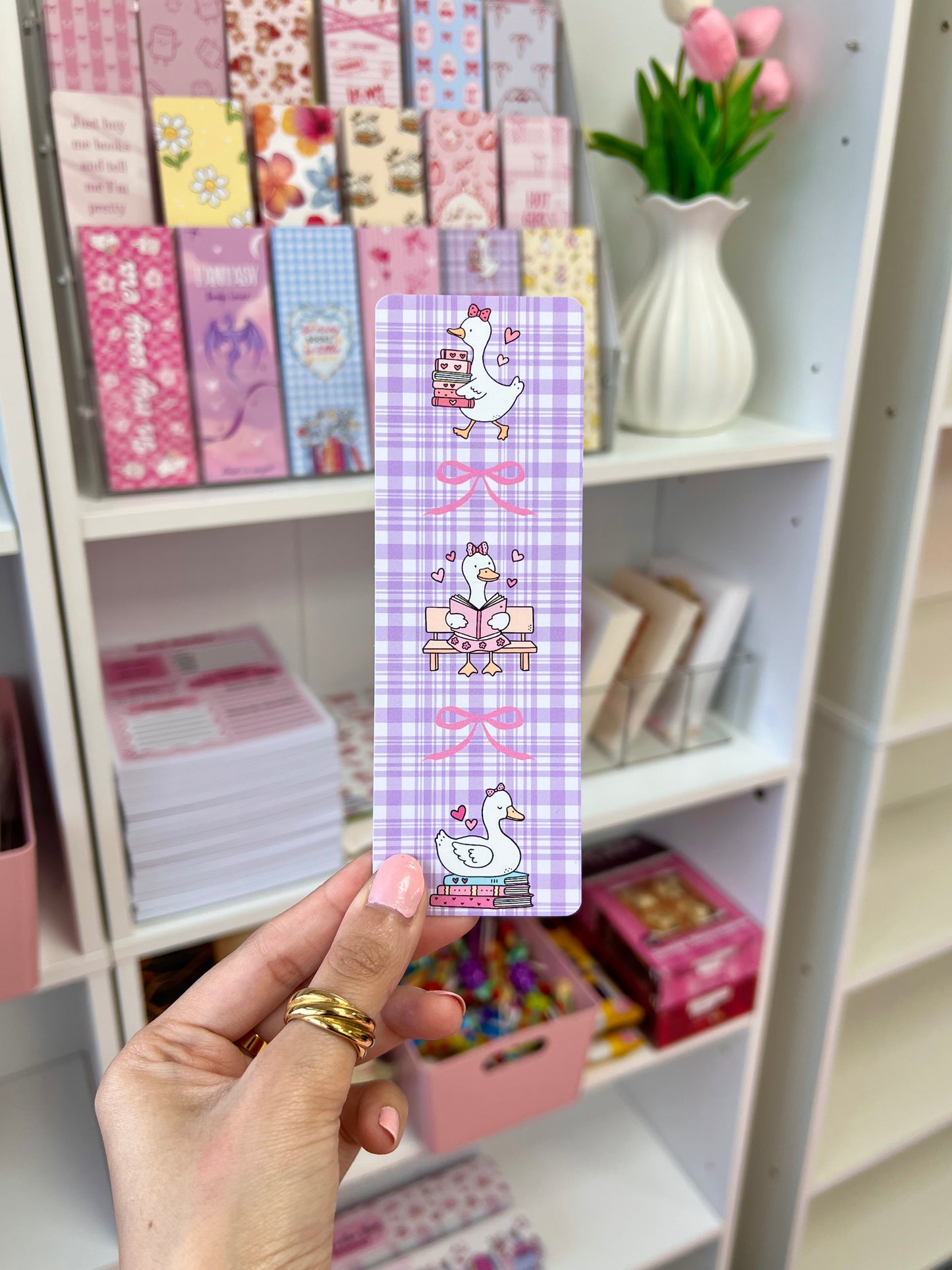 Goose bookmark