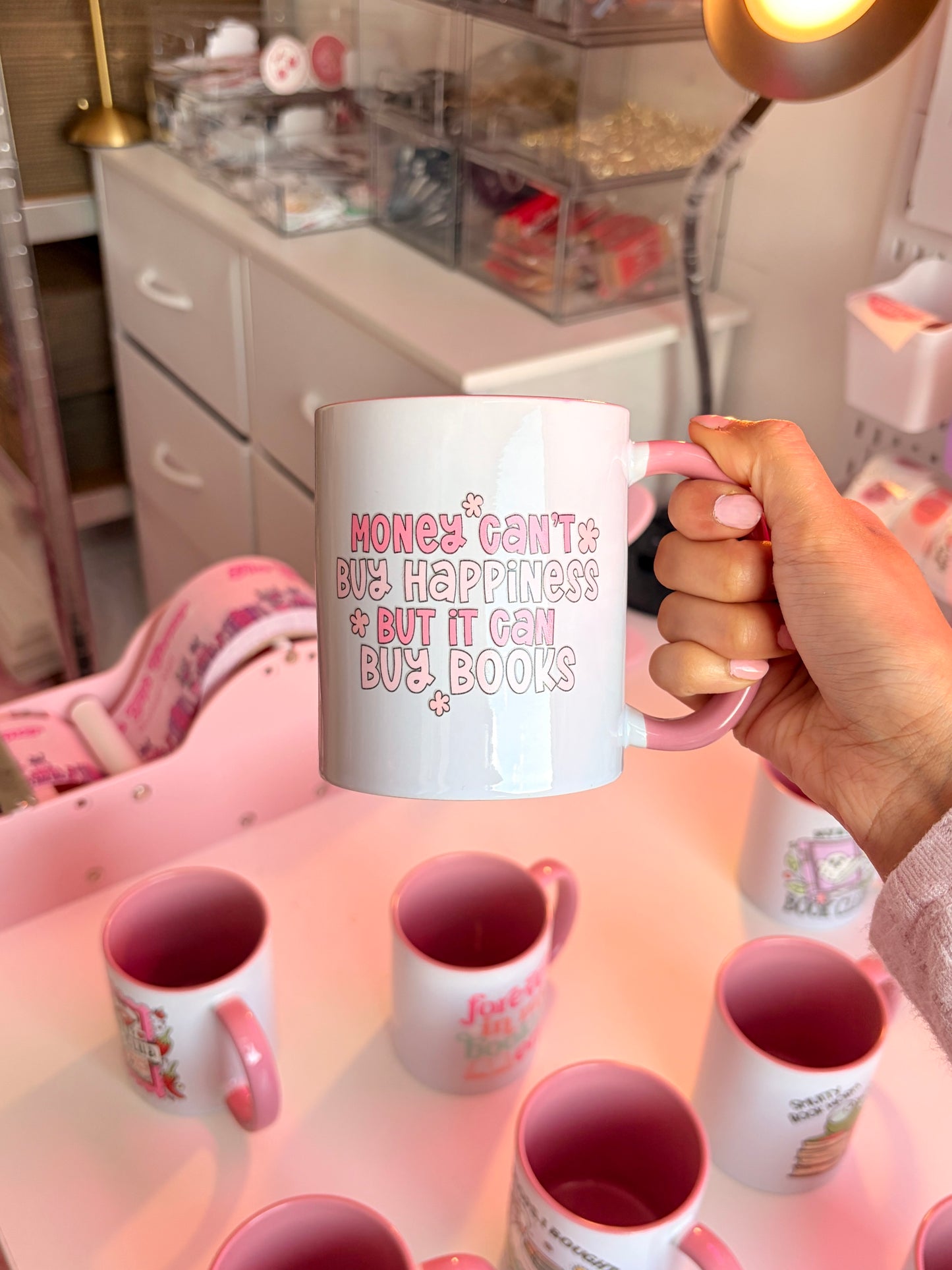 Money can’t buy happiness…mug