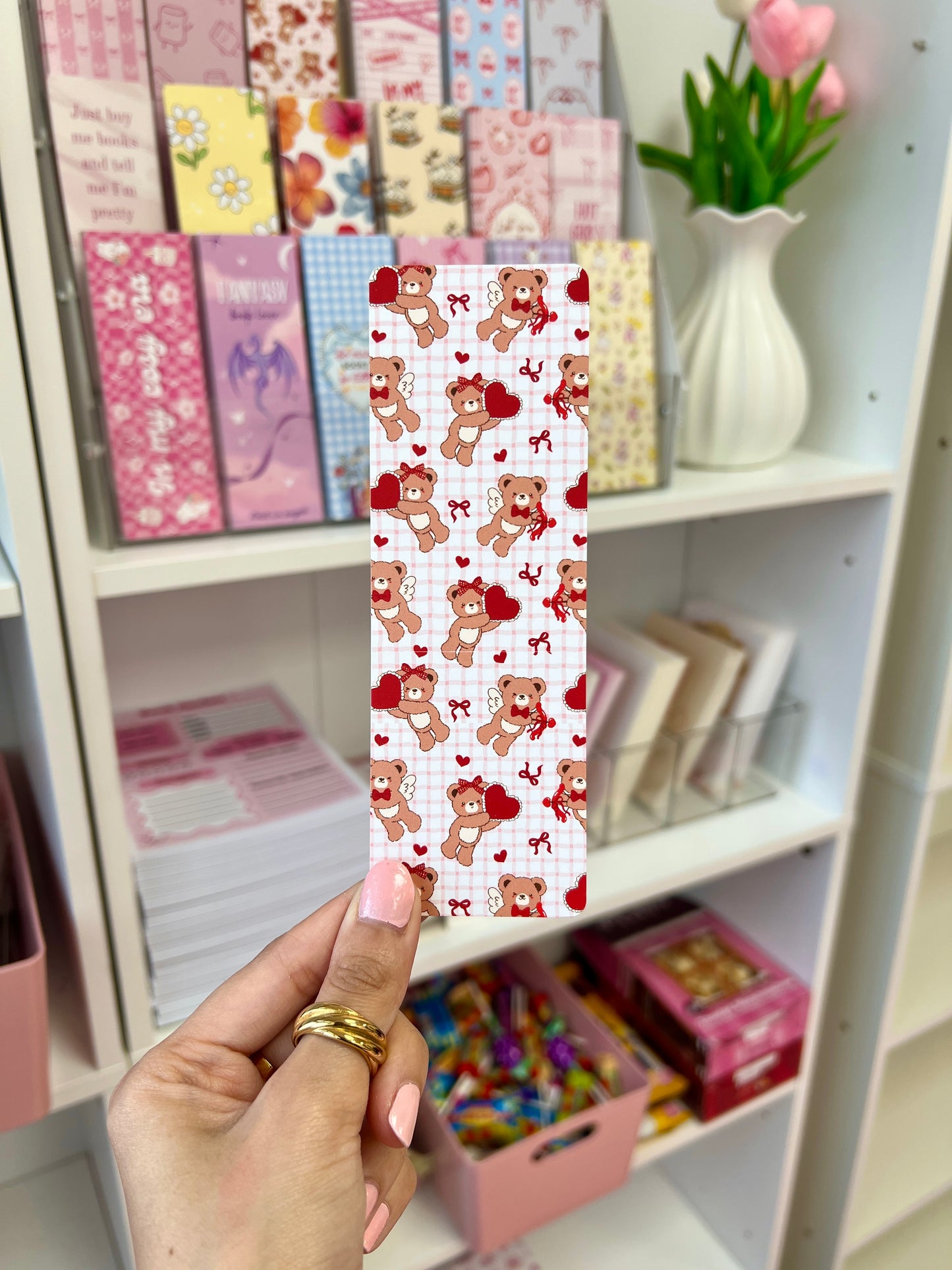 Teddy bear bookmark