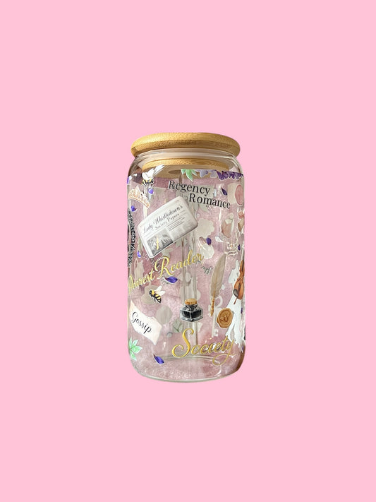 Bridgerton/Regency Romance themed cup
