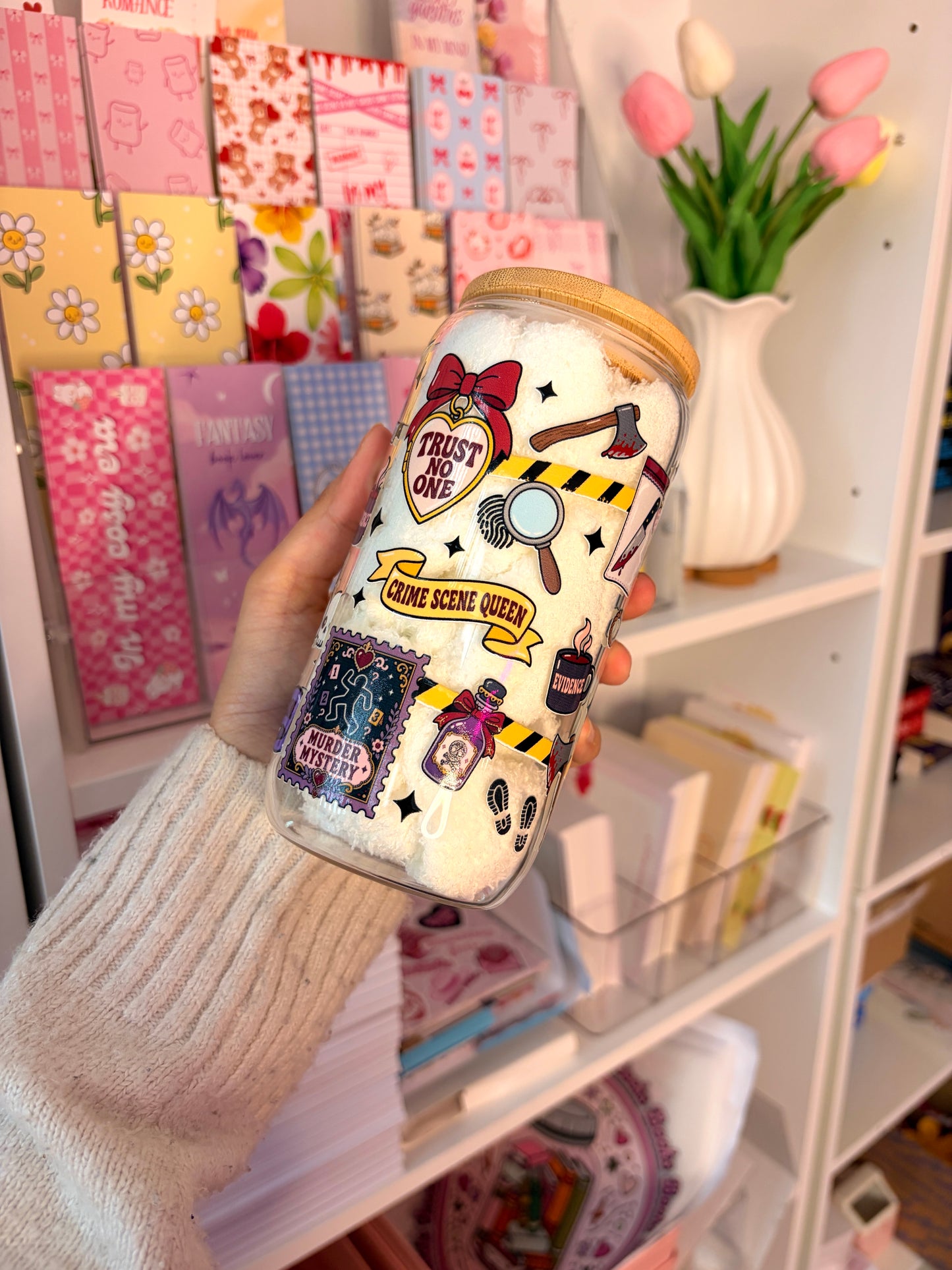 Mystery thriller girlie cup
