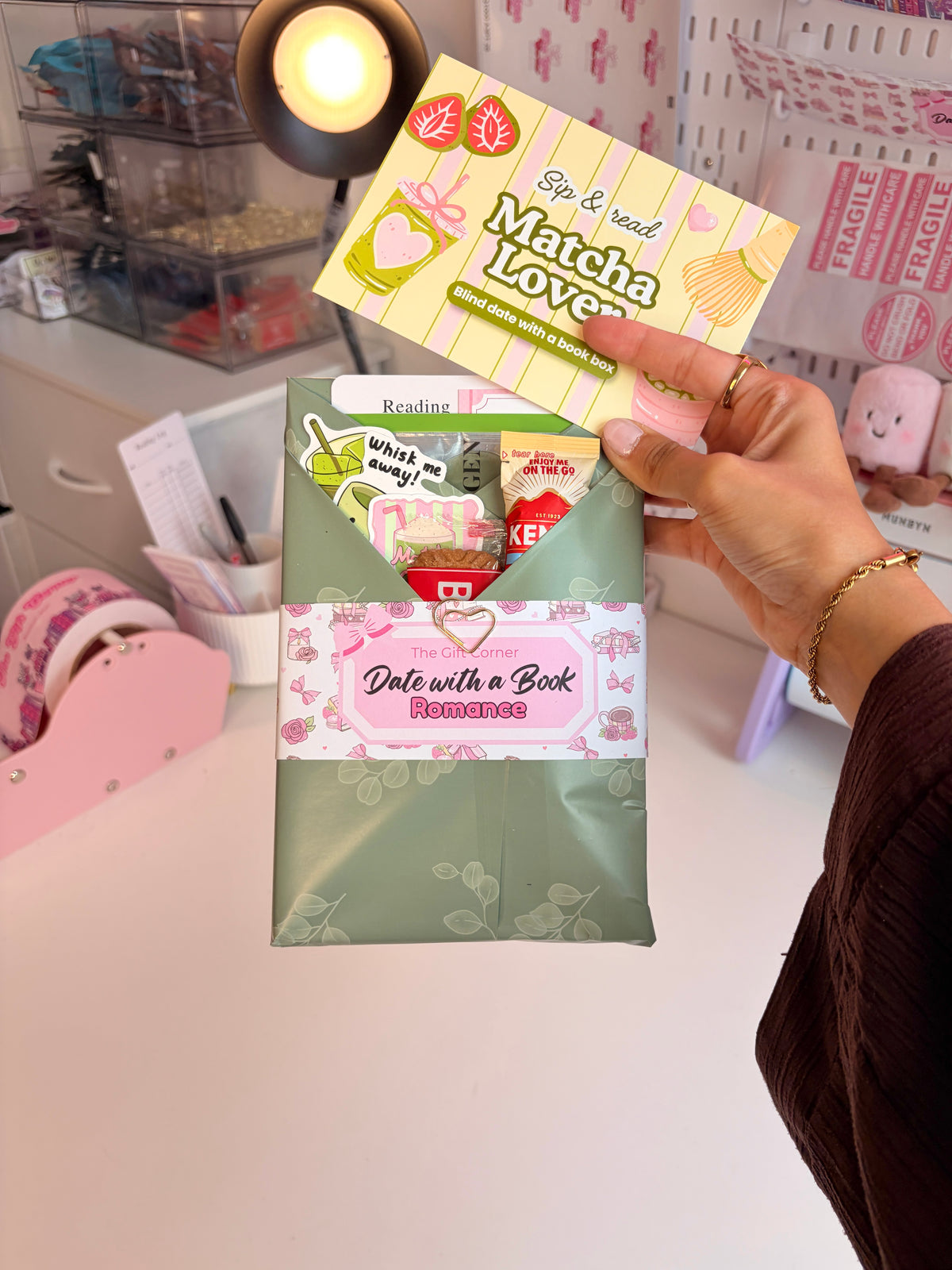 Matcha Blind Date with a book