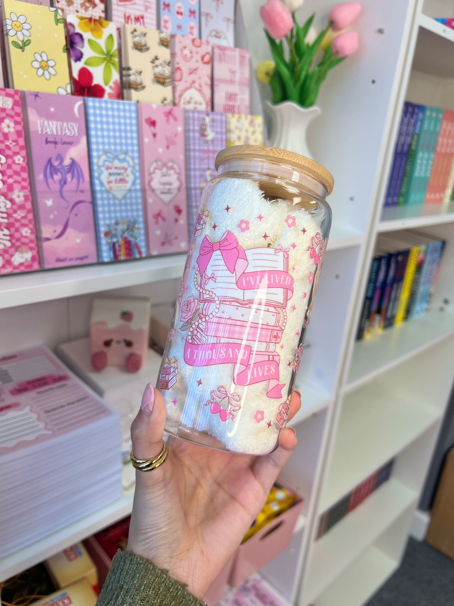 A thousand lives~ girly themed cup
