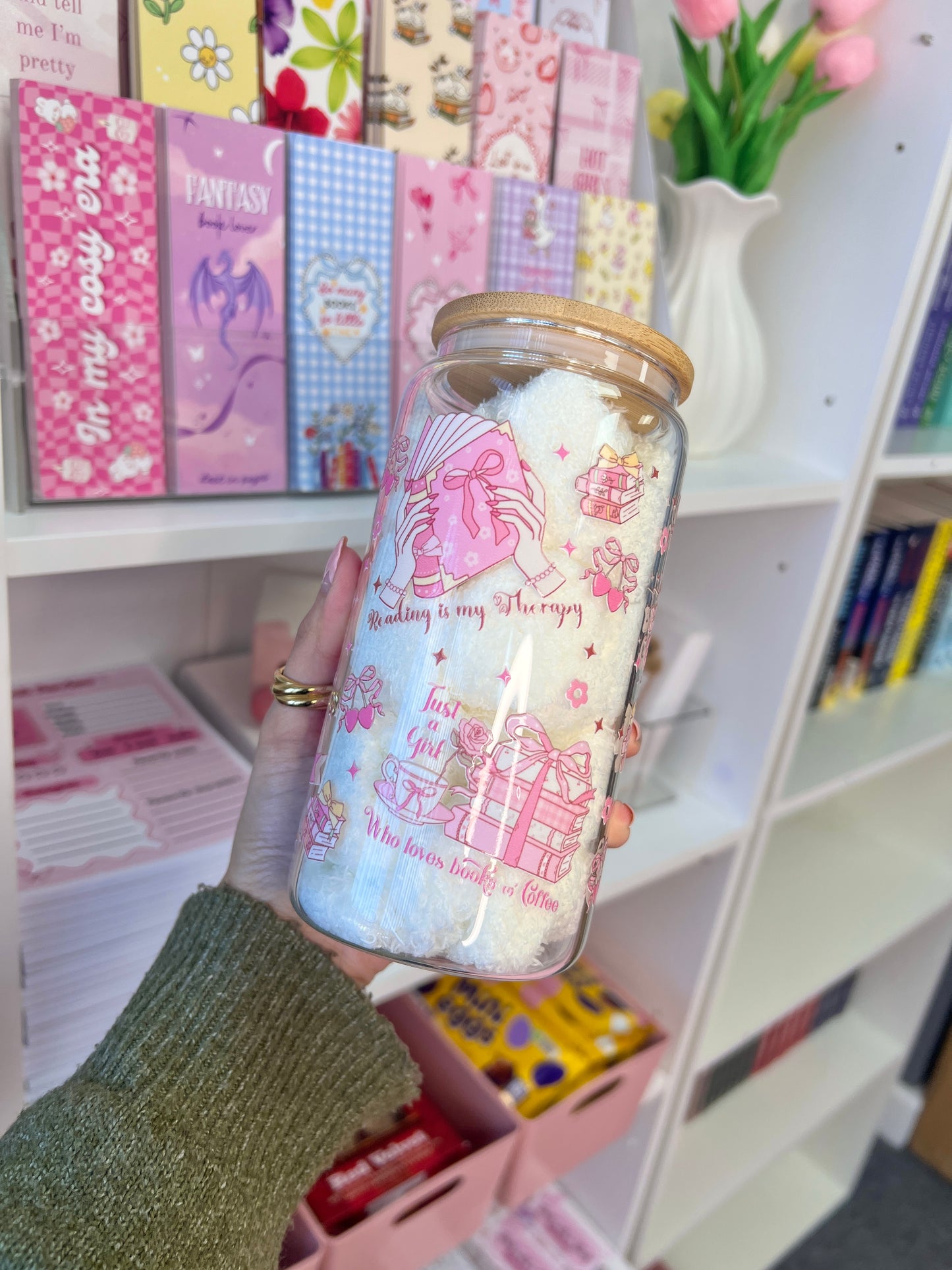 A thousand lives~ girly themed cup