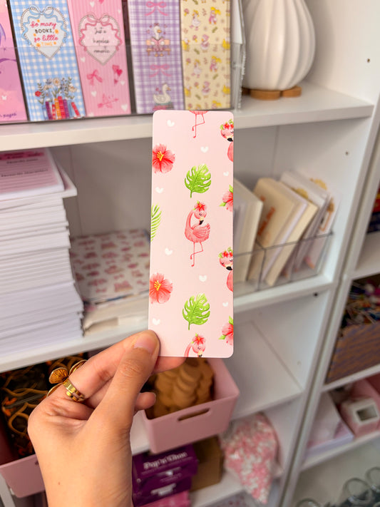 Flamingo bookmark