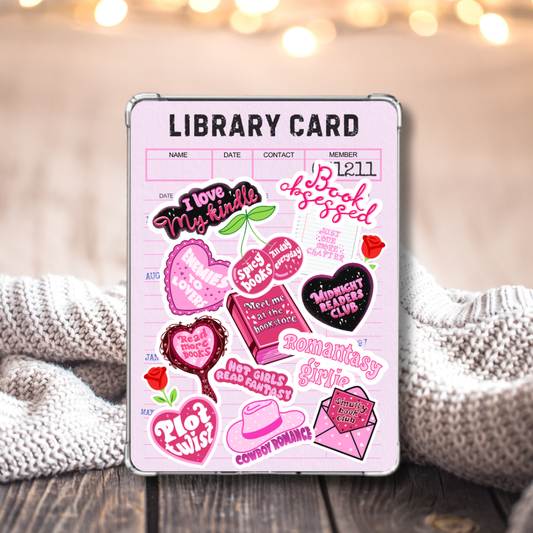 Book obsessed insert