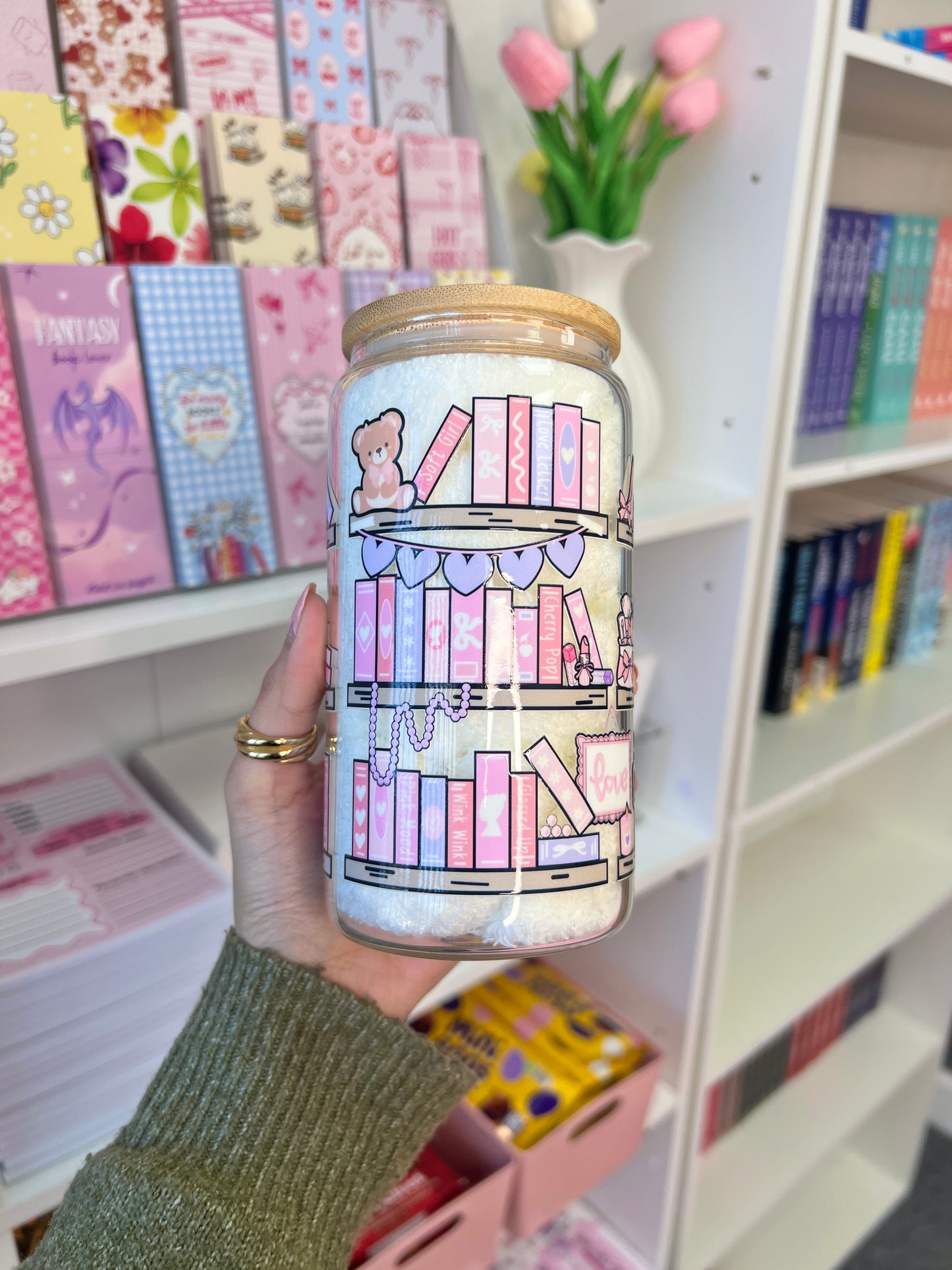 Coquette themed cup