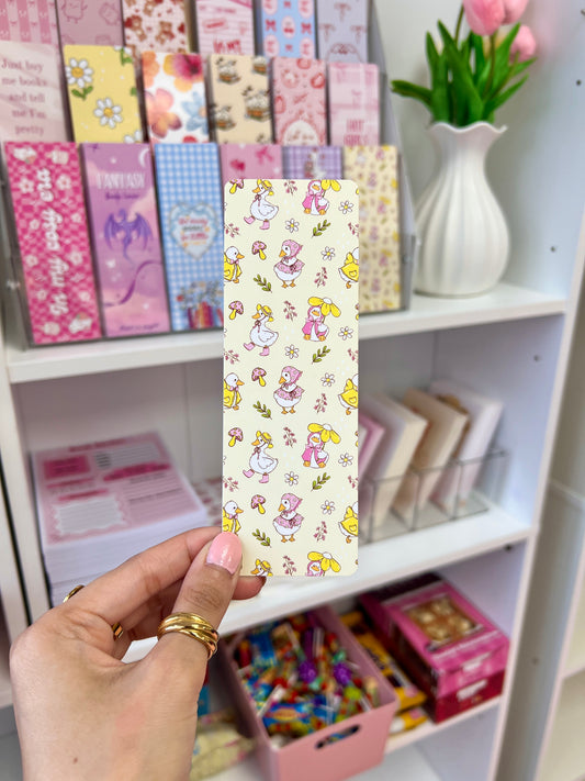 Spring duck bookmark