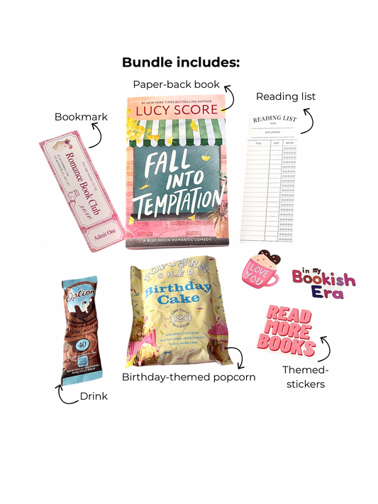 Birthday-themed Blind date with a book 🎉🎊