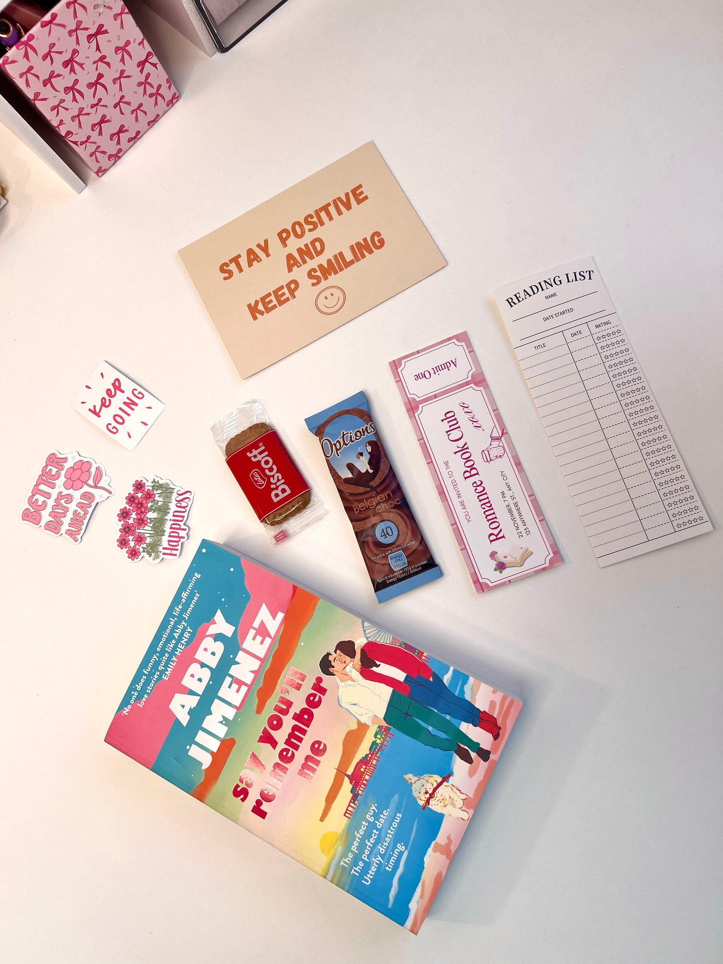 Positive Blind Date with a Book