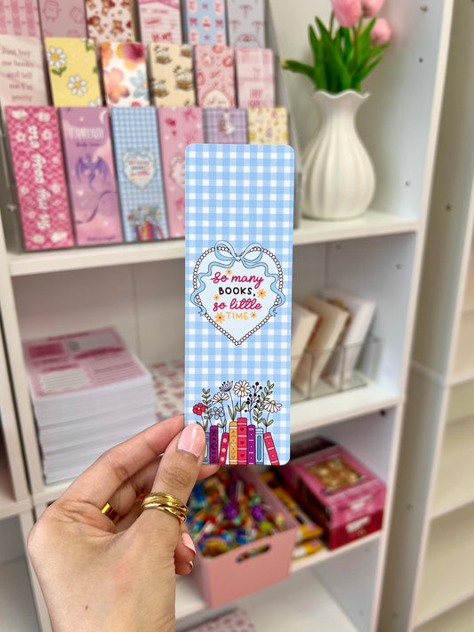 So many books so little time bookmark