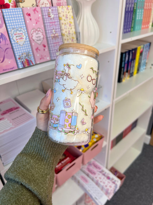 Spring bookish cup