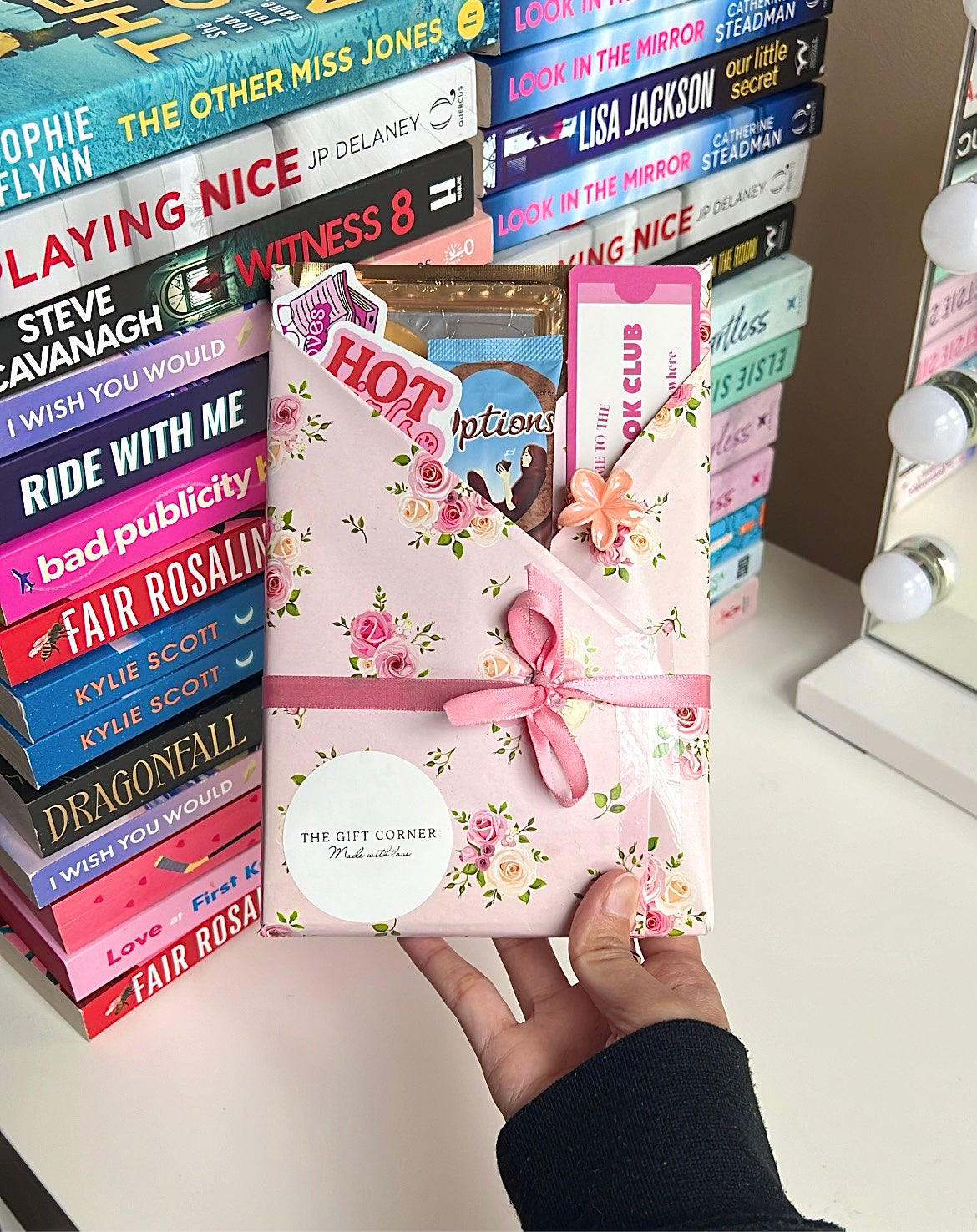 Blind Date with a Floral Wrapped Book🌸🌷✨
