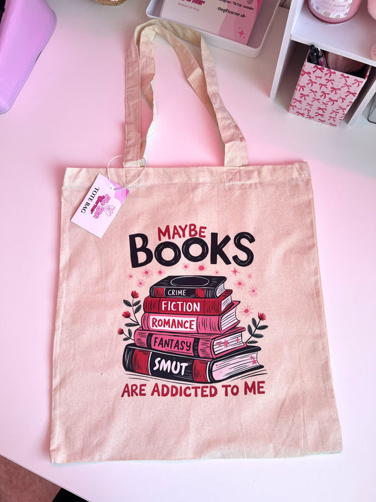 Maybe books are addicted to me