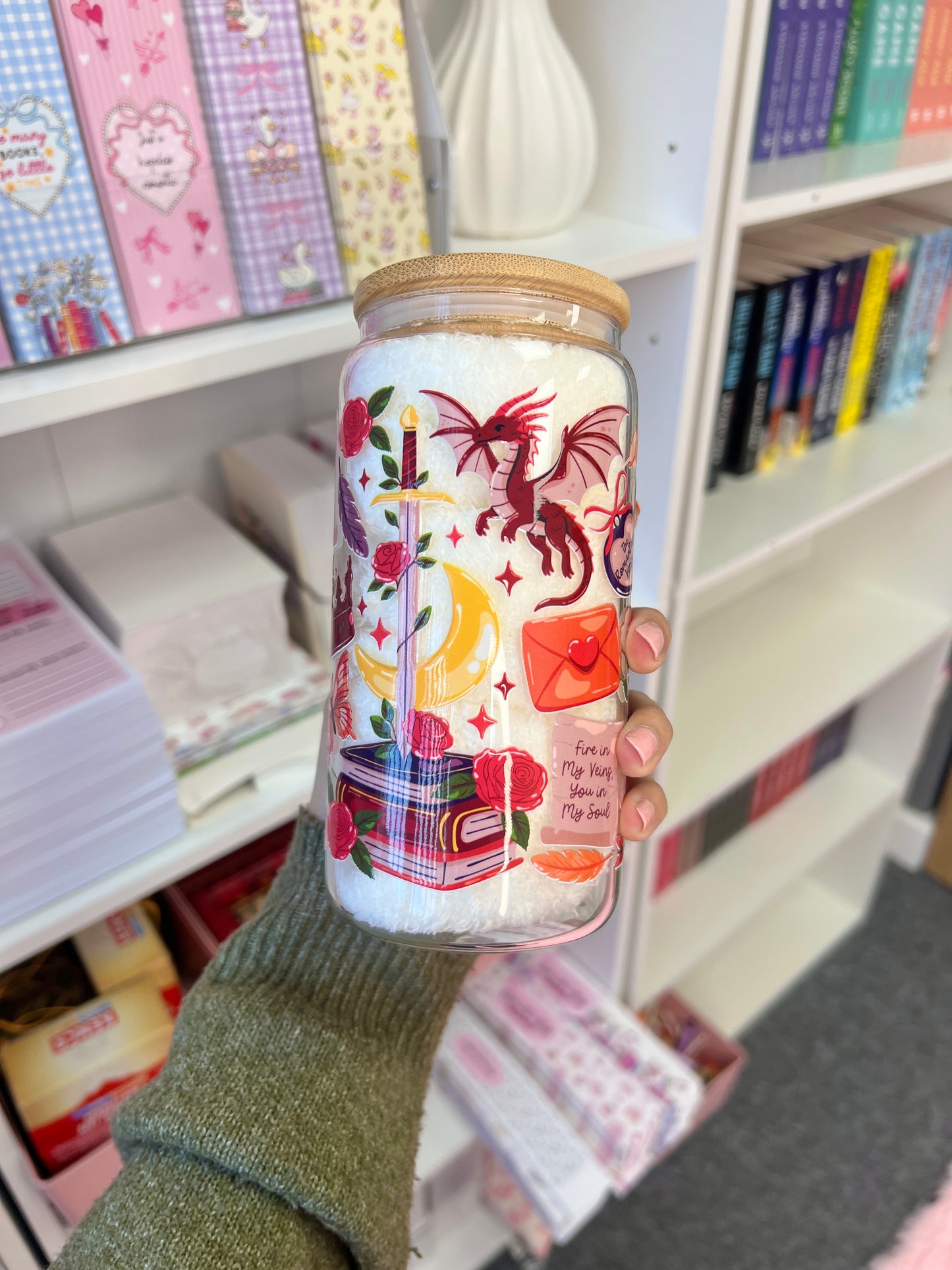Romantasy themed cup