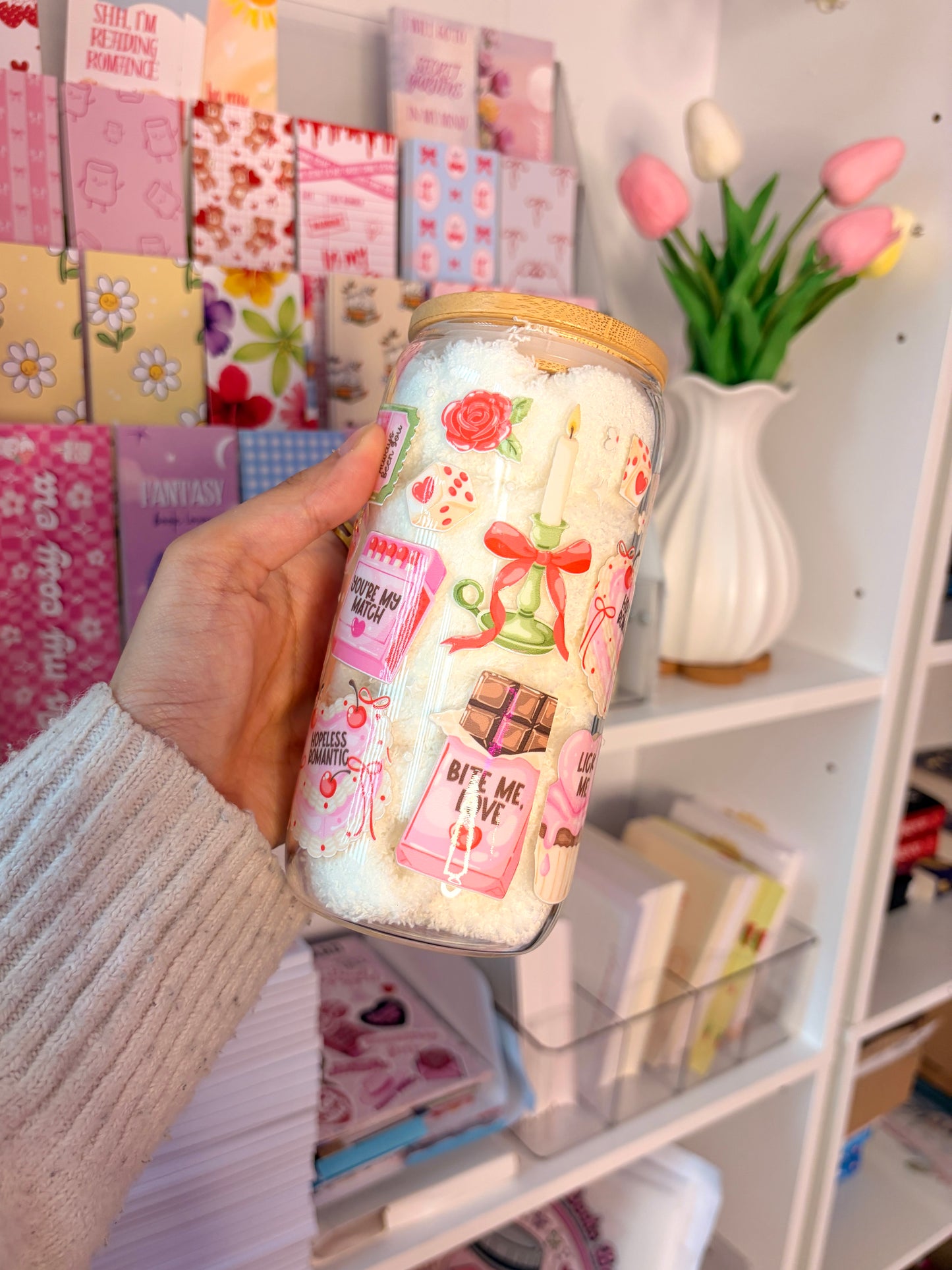 Hopeless romantic cup