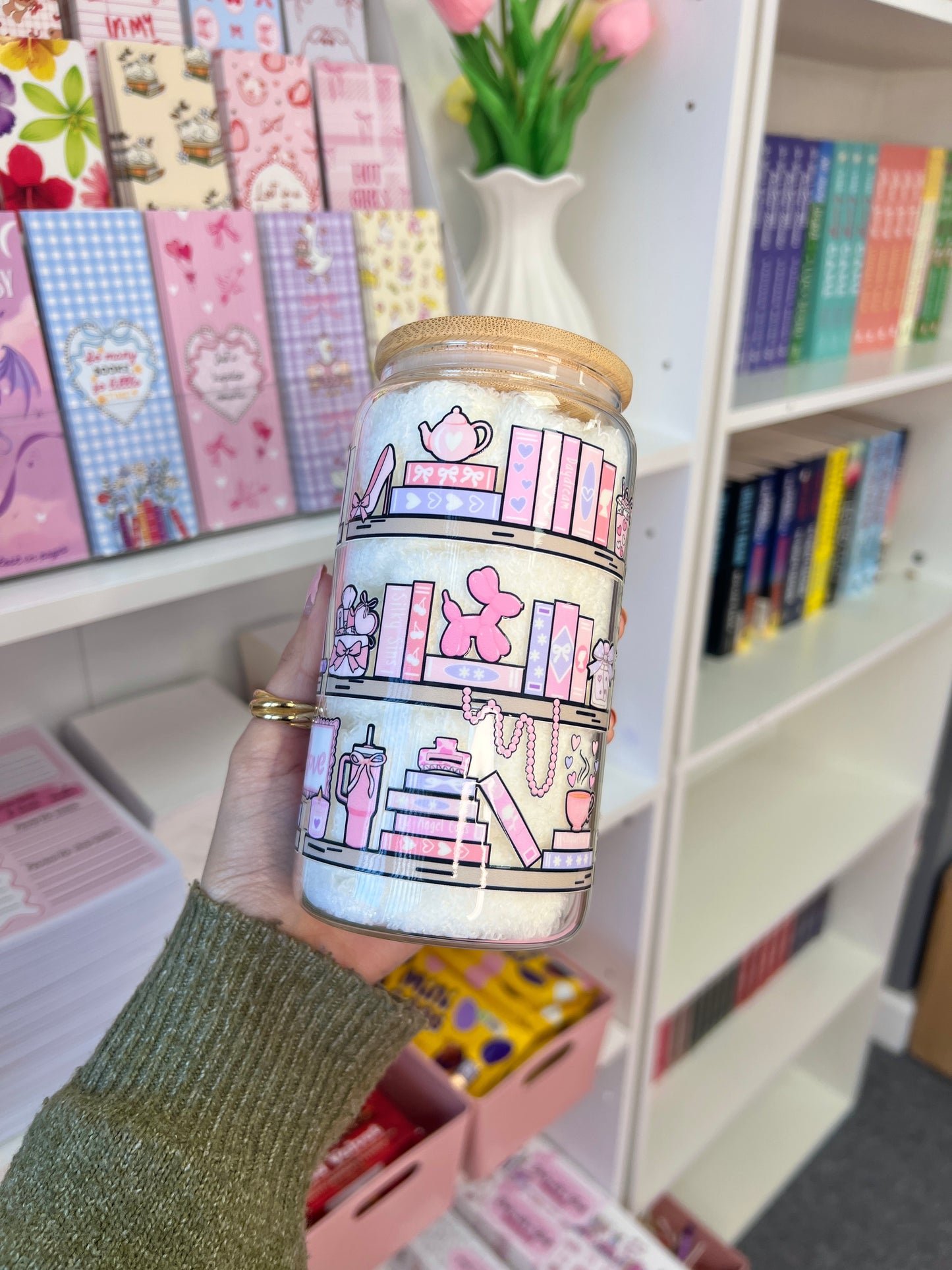Coquette themed cup